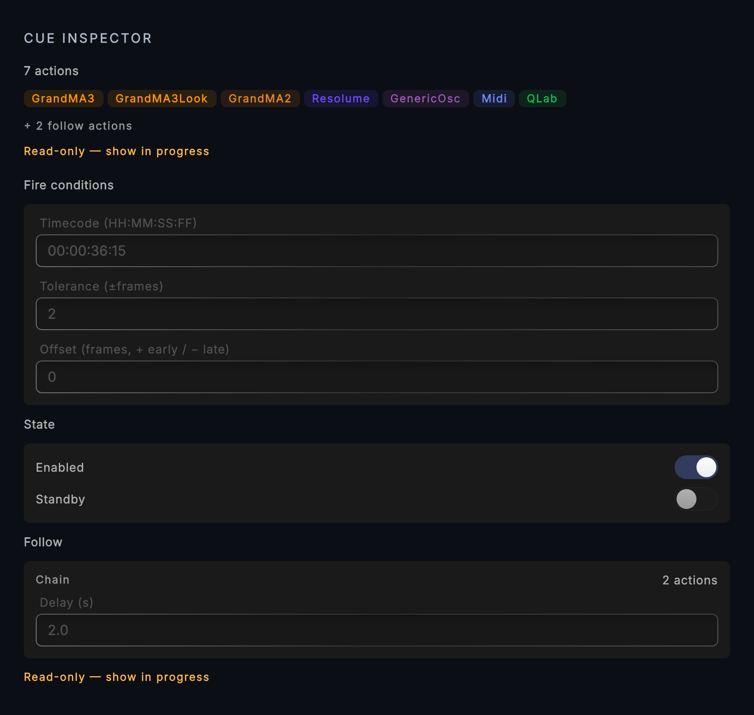 Cue Editor
